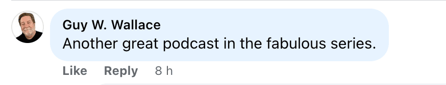 Podcast testimonial 6