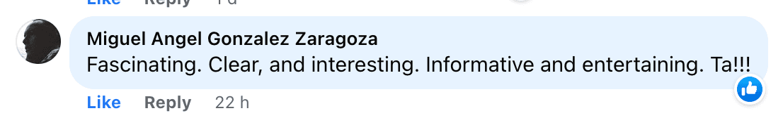 Podcast testimonial 7