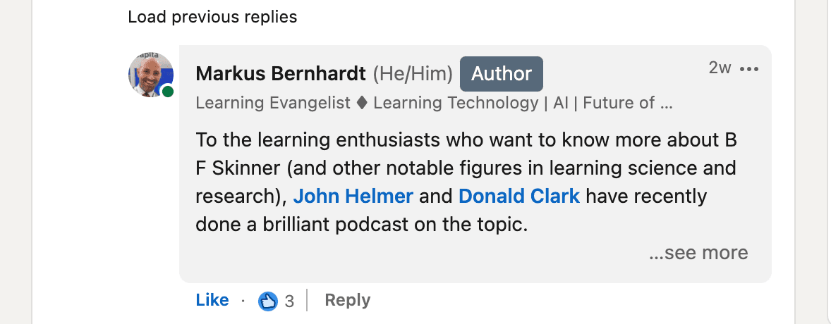 Podcast testimonial 12